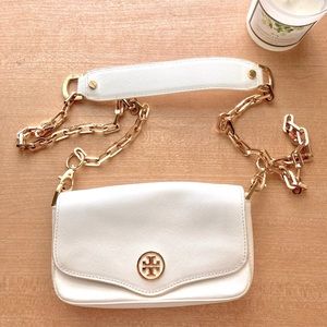 Tory Burch classic mini bag white
